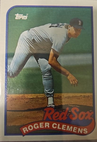 1989 Topps #450 Roger Clemens — front