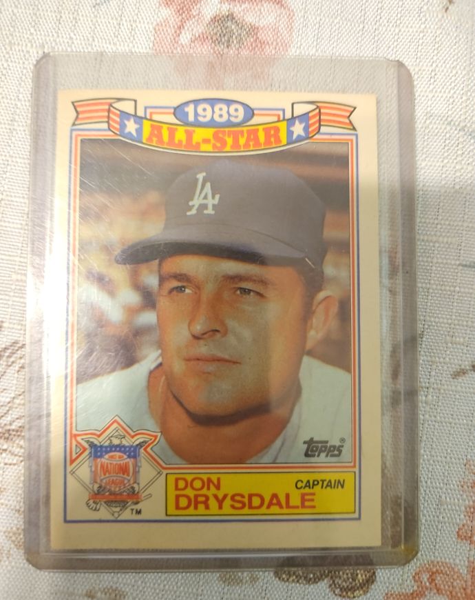 1990 Topps All-Star #11 Don Drysdale — front