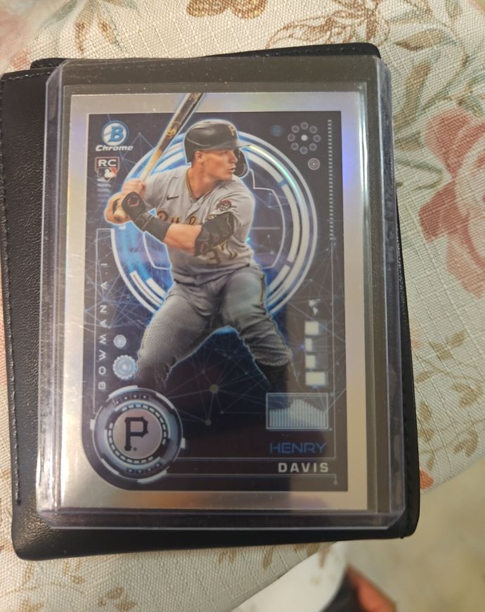 2024 Bowman Chrome #BAI-2 Henry Davis — front