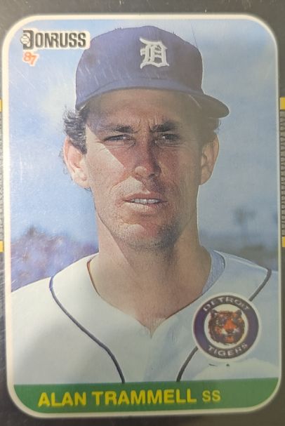 1987 Donruss #127 Alan Trammell — front