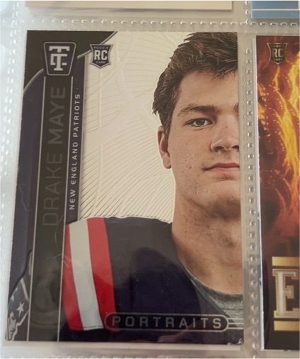 2024 Panini Totally Certified #3 Drake Maye — front