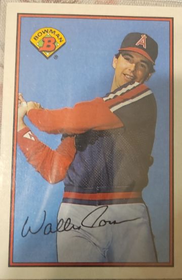 1989 Bowman #47 Wally Joyner — front