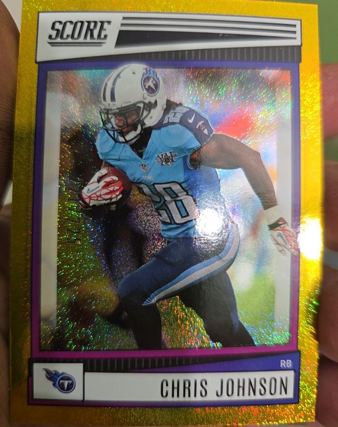 2022 Score #36 Chris Johnson — front