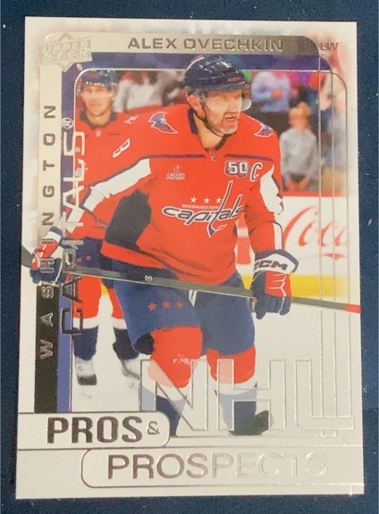 2024-25 Upper Deck Extended Series Pros & Prospects #PP-4 Alex Ovechkin — front