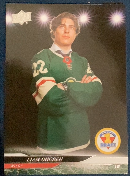 2024-25 Upper Deck Round 1 Draft #740 Liam Ohgren — front