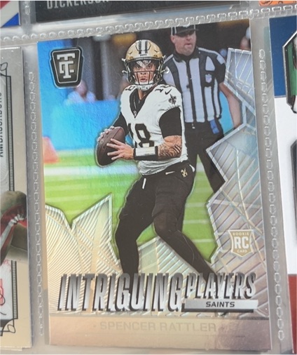 2024 Panini Totally Certified #18 Spencer Rattler Intriguing Players — front