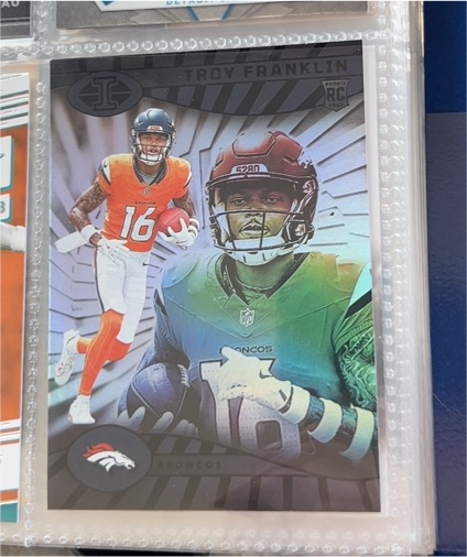 2024 Panini Illusions #24 Troy Franklin — front