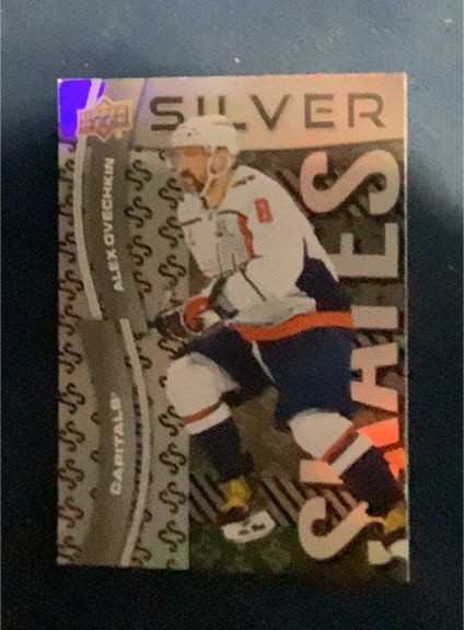 2024-25 UD Extended Series #SS-31 Alex Ovechkin Silver Skates — front