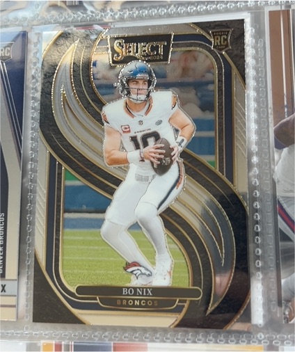 2024 Panini Select #117 Bo Nix — front