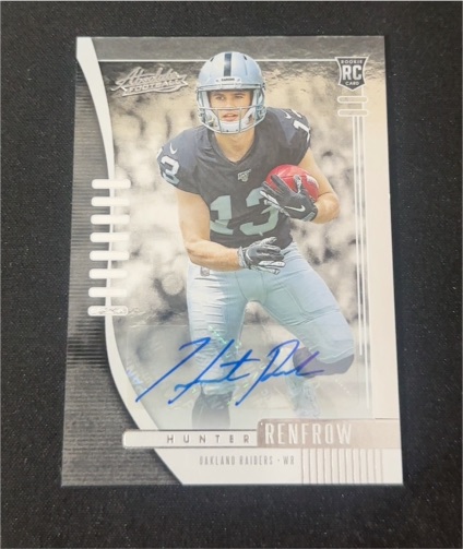 2019 Panini Absolute #120 Hunter Renfrow — front