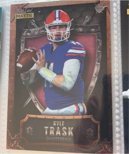 2021 Wild Card Matte Weekend Warriors #MWW-4 Kyle Trask — front