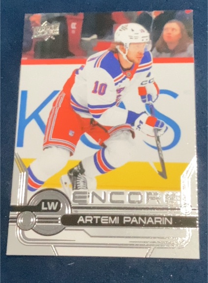 2024-25 Upper Deck Extended Series Encore #E-20 Artemi Panarin — front