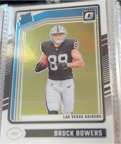2024 Panini Donruss Optic #215 Brock Bowers — front