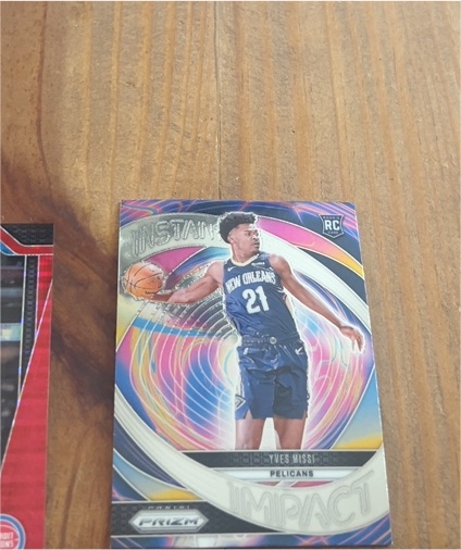 2024-25 Panini Prizm Instant Impact #6 Yves Missi — front