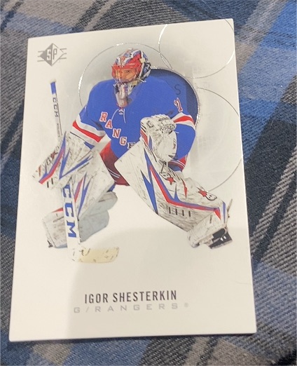 2020-21 Upper Deck SP #9 Igor Shesterkin — front