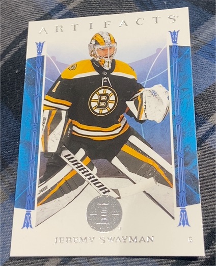 2022-23 Upper Deck Artifacts #45 Jeremy Swayman — front