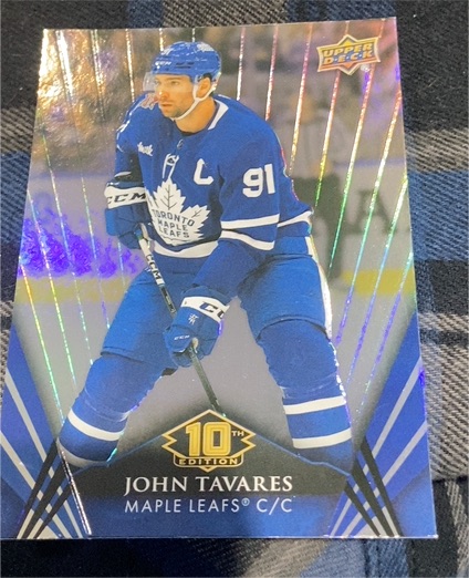 2024 Upper Deck Tim Hortons 10th Edition #91 John Tavares — front