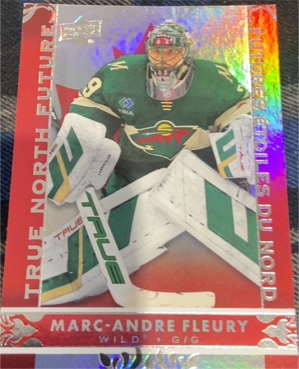 2024-25 Upper Deck Tim Hortons True North Future #TN-18 Marc-Andre Fleury — front