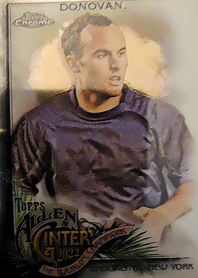 2022 Topps Allen and Ginter Chrome #184 Landon Donovan — front