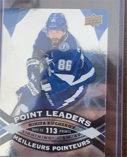 2023-24 Upper Deck Tim Hortons #PL-17 Nikita Kucherov — front
