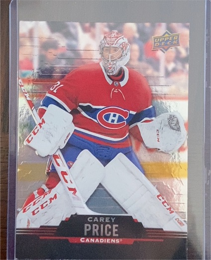 2023 Upper Deck #31 Carey Price — front