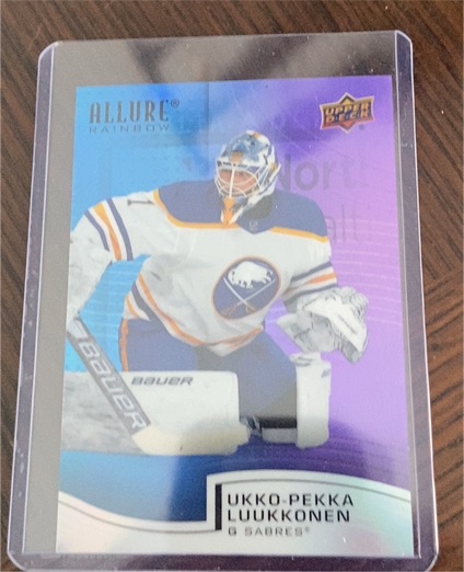 2021-22 Upper Deck Allure Rainbow #R-24 Ukko-Pekka Luukkonen — front