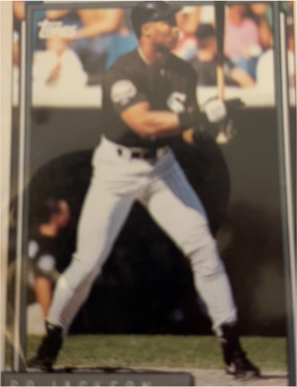 1992 Topps #290 Bo Jackson — front