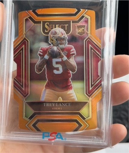2021 Panini Select #245 Trey Lance — front