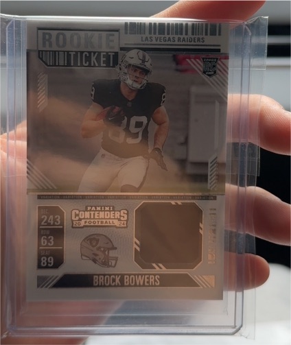 2024 Panini Contenders #243 Brock Bowers — front