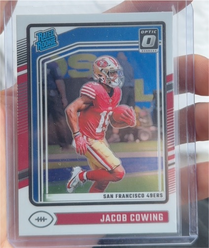 2024 Panini Donruss Optic #236 Jacob Cowing — front