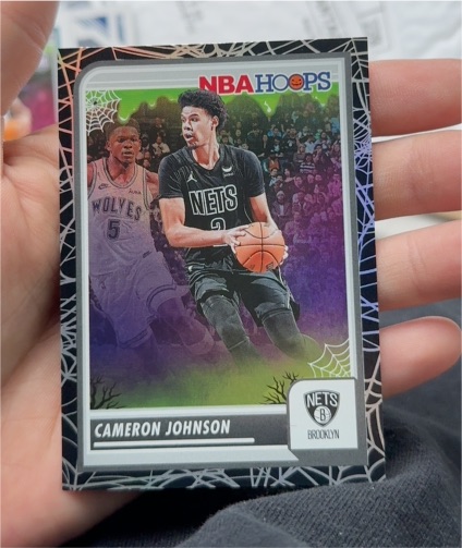 2023-24 Panini Haunted Hoops #93 Cameron Johnson — front
