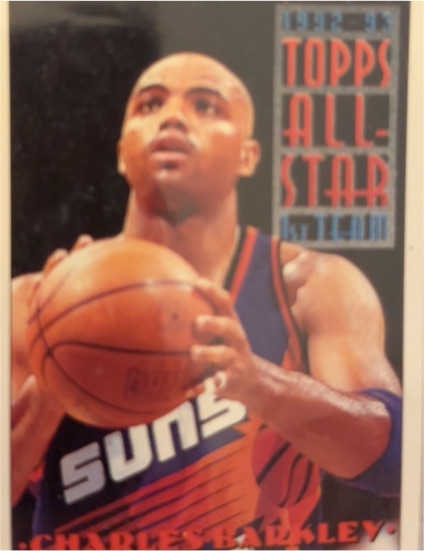 1993-94 Topps #104 Charles Barkley — front