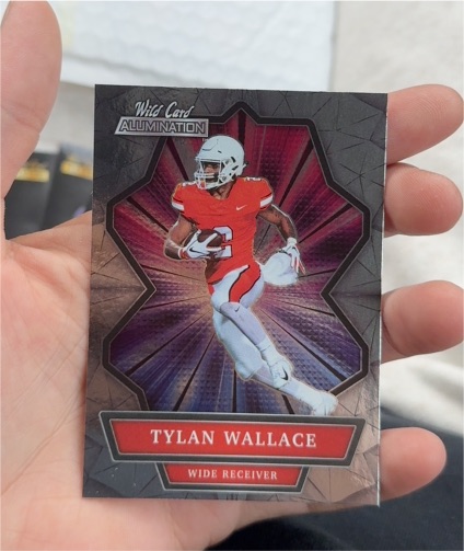2021 Wild Card Alumination #ABC-69 Tylan Wallace — front