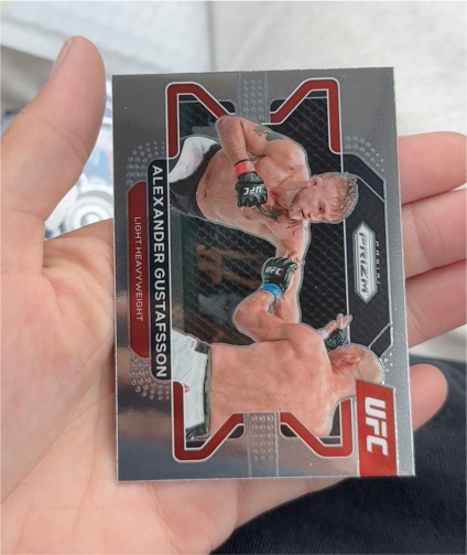 2022 Panini Prizm UFC #35 Alexander Gustafsson — front