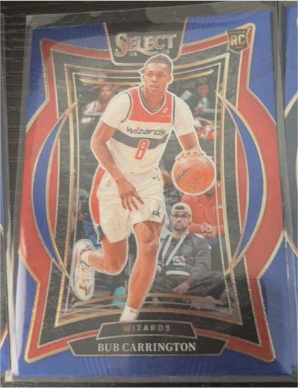 2024-25 Panini Select #81 Bub Carrington — front