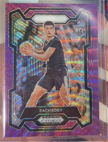 2024 Panini Prizm Draft Picks #1 Zach Edey — front