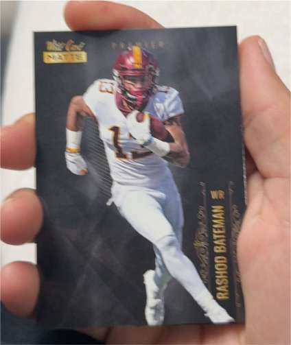 2021 Wild Card Matte #MBC-22 Rashod Bateman — front