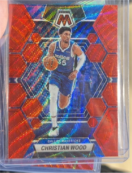 2022-23 Panini Mosaic #125 Christian Wood — front