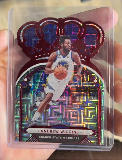2022 Panini Crown Royale #18 Andrew Wiggins — front
