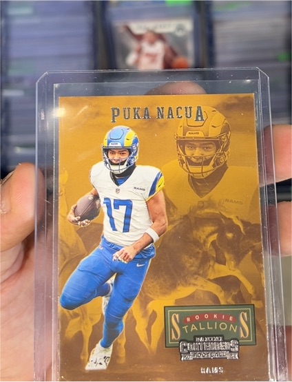 2023 Panini Contenders Rookie Stallions #19 Puka Nacua — front