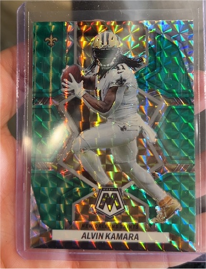 2022 Panini Mosaic #140 Alvin Kamara — front