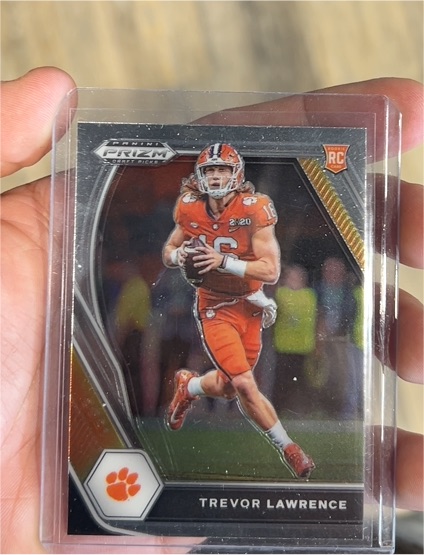 2021 Panini Prizm Draft Picks #106 Trevor Lawrence RC — front