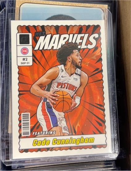 2023-24 Panini Donruss Net Marvels #20 Cade Cunningham — front