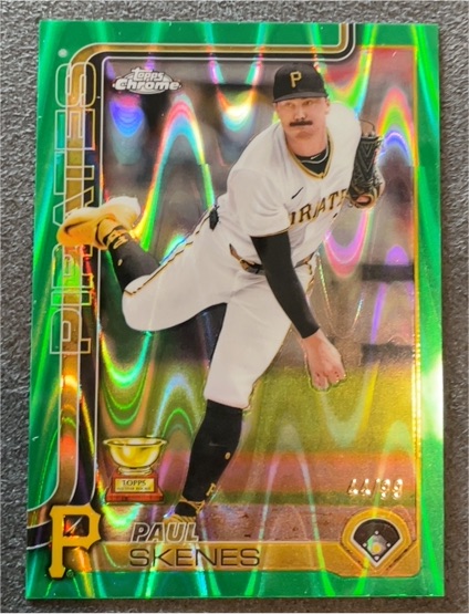 2025 Topps Chrome #300 Paul Skenes — front