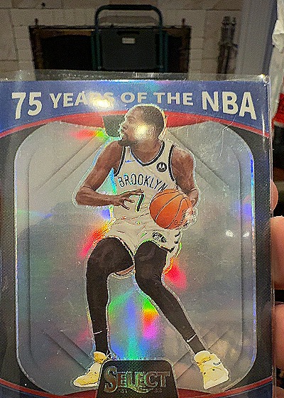 2021-22 Panini Select #52 Kevin Durant 75 Years of the NBA — front