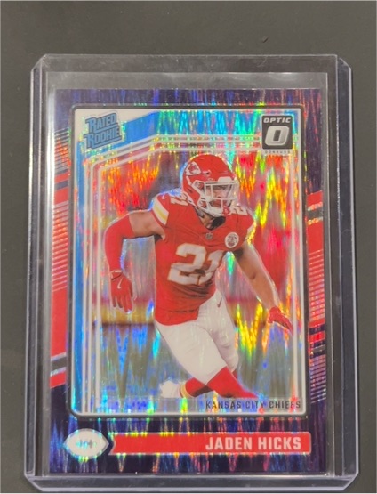 2024 Panini Donruss Optic #? Jaden Hicks — front