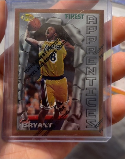 1996-97 Topps Finest #74 Kobe Bryant — front