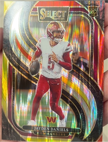 2024 Panini Select #112 Jayden Daniels — front
