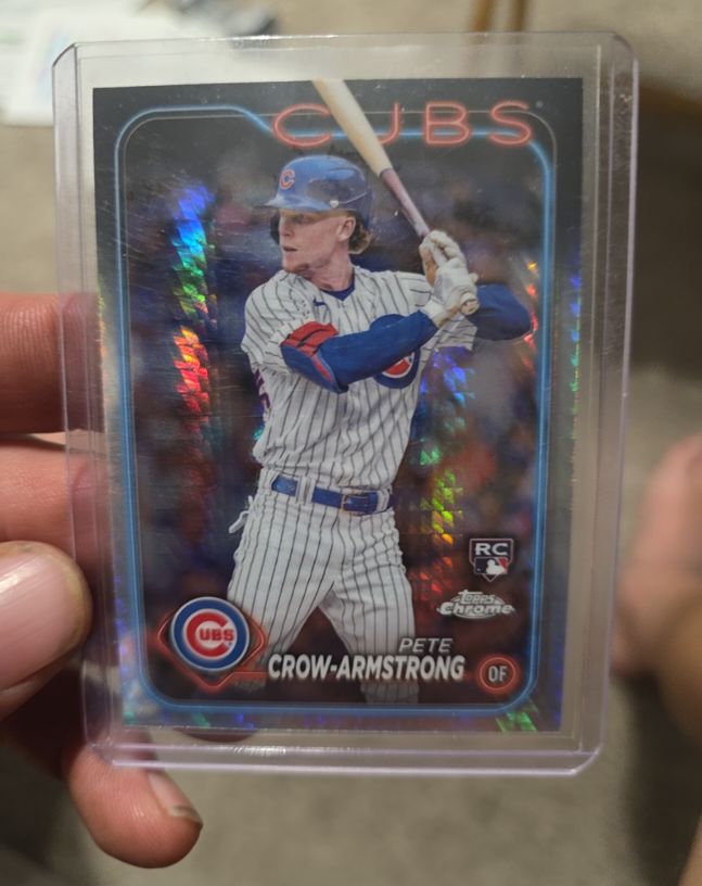 2024 Topps Chrome #16 Pete Crow-Armstrong — front