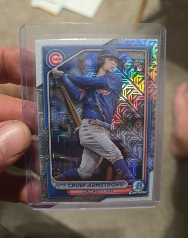 2024 Bowman Chrome #45 Pete Crow-Armstrong — front